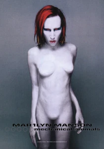 MARILYN MANSON AUFKLEBER STICKER # 16 MECHANICAL ANIMALS 7x5cm - Picture 1 of 1