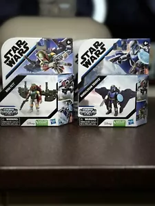 Star Wars Mission Fleet Figures/ Boba Fett + Mandalorian Trooper/ 2 Pack Bundle - Picture 1 of 6