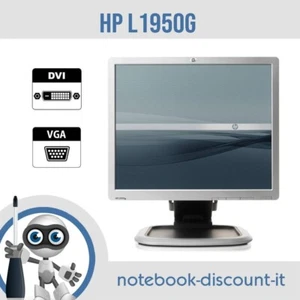 Monitor HP L1950G Schermo 19" per COMPUTER 1280x1024px 4:3 DVI VGA GRADO B - Imagen 1 de 4