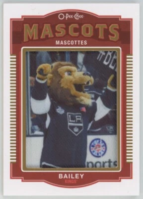 2015-16 O-PEE-CHEE Bailey MASCOTS PATCH P-96 Ultra Rare! - Image 1 of 2