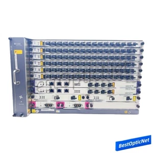 HUAWEI GPON OLT MA5683T MA5603T 2*SCUN 2*X2CS 2*10GE Uplink 2*PRTE DC GPFD lot - Afbeelding 1 van 15