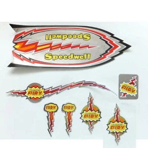 Speedwell Fury decals retro dragster original - Picture 1 of 1