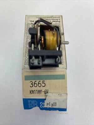 AMF POTTER & BRUMFIELD KA11AY-6V RELAY 6V 50/60HZ - Image 1 of 4