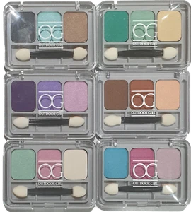 OUTDOOR GIRL BY MAX FACTOR EYE SHADOW EYESHADOW PALETTE DUO TRIO WITH APPLICATOR - Picture 1 of 15