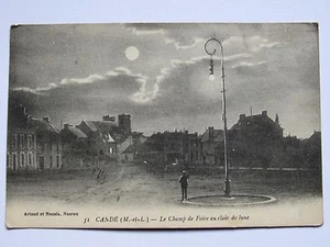 06D4 CPA - Antigua Tarjeta Postal - Cande - The Champ De Feria A Clair de Lune - Picture 1 of 2