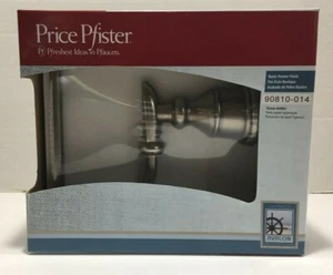 Soporte de tela de inodoro Pfister Avalon precio modelo: peltre rústico BPH-CB1E - Imagen 1 de 5