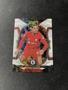 Virgil Van Dijk 2022-23 Panini Select EPL  WHITE SPARKLE SP Liverpool - Picture 1 of 2