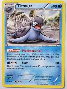 Tirtouga 27/101 VLP/NM - Plasma Blast Pokémon Karte - Midori Harada Kunst - Bild 1 von 2