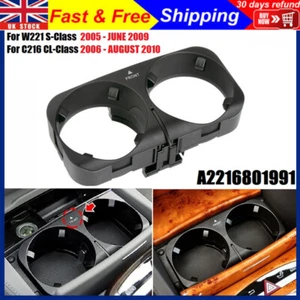 For MERCEDES-BENZ S-CLASS W221 C216 CL-Class Front Cup Holder A2216801991 - Picture 1 of 15