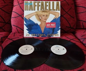 RAFFAELLA CARRA ** Ciao Raffaella: 24 Grandes Exitos ** 1993 SPAIN 2-LP - Picture 1 of 7