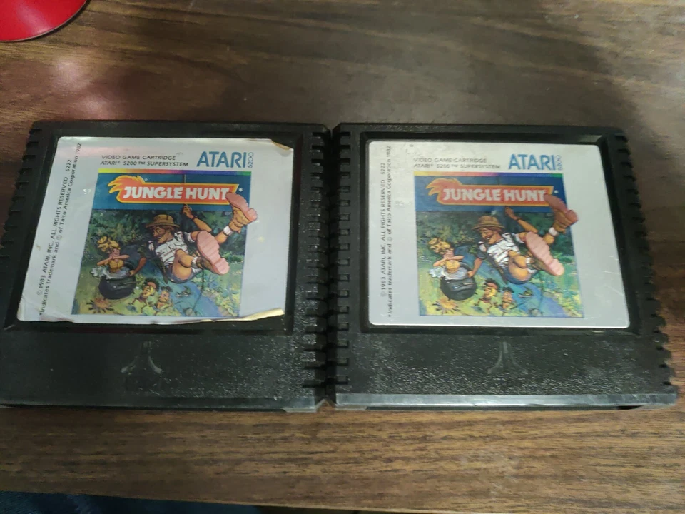 Jungle Hunt (Atari 5200, 1983) Cart Only! - Image 1 of 1