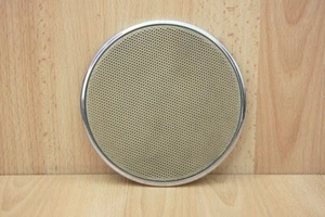 DOOR SPEAKER GRILLE / COVER (CHAMPAGNE / CHROME RIM) - Jaguar X-Type 2003-2010 - Picture 1 of 1