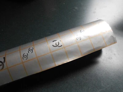 Papel de envolver Chanel plateado metálico con logotipo rollo completo nuevo sellado auténtico Foto 1 de 4