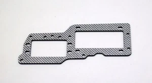 XTREME RACING TAMIYA 801 801T PLATA FIBRA DE CARBONO SERVO BANDEJA BUGGY TRUGGY 21 - Imagen 1 de 1