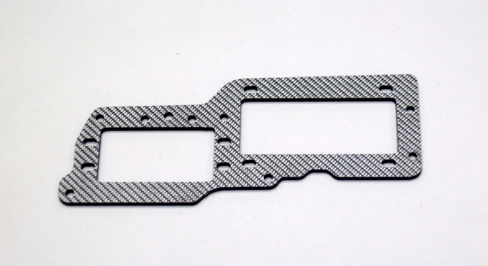 XTREME RACING TAMIYA 801 801T SILVER CARBON FIBER SERVO TRAY BUGGY TRUGGY 21 - Image 1 of 1