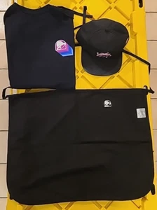 Taco Bell Limited Edition Family Is Everything Medium T-Shirt Hat Apron - Picture 1 of 22