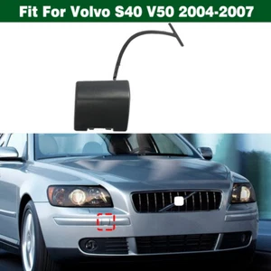 Tapa de ojo de gancho de remolque para parachoques delantero para Volvo S40 V50 2004-2007 39991772 - Imagen 1 de 9