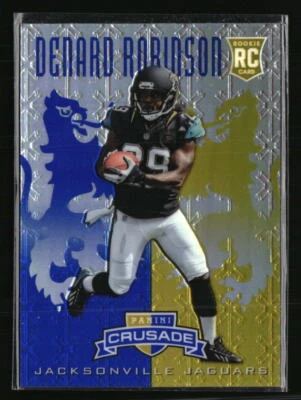 Denard Robinson 2013 Panini Rookies and Stars Crusade RC #6 Football Card - Image 1 of 2