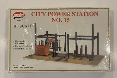NEW OTHER Model Power HO Scale Building Kit - City Power Station #15 - Image 1 of 4