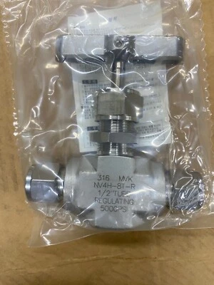 NV4H-8T-R-S316 HY-LOK NEEDLE VALVE - Image 1 of 4