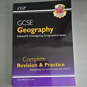 New Grade 9-1 GCSE Geography Edexcel B Complete Revision & Practice (with Onlin - Picture 1 of 1
