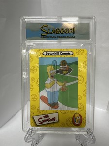 2000 ArtBox - The Simpsons Film Cardz #2 - HOMER / DOWNHILL DONUTS SLABBED!