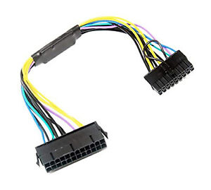 24 Pin to Motherboard 18 Pin Power Supply ATX Cable for HP Z420/Z620 Workstation