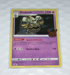 2023 Pokemon Dusknoir Trick or Trade Halloween Set Holographic Holo 71 /185 - Picture 1 of 2