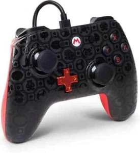 PowerA Wired Controller for Nintendo Switch - Mario - Black - Picture 1 of 1