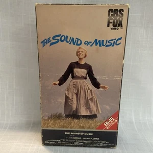 The Sound Of Music VHS 2 Video Tape Julie Andrews CBS FOX 1986 Version Double - Picture 1 of 5