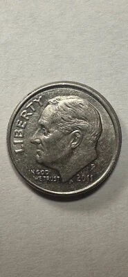 2011-P Off-center Rooselvet Dime Error - Image 1 of 2
