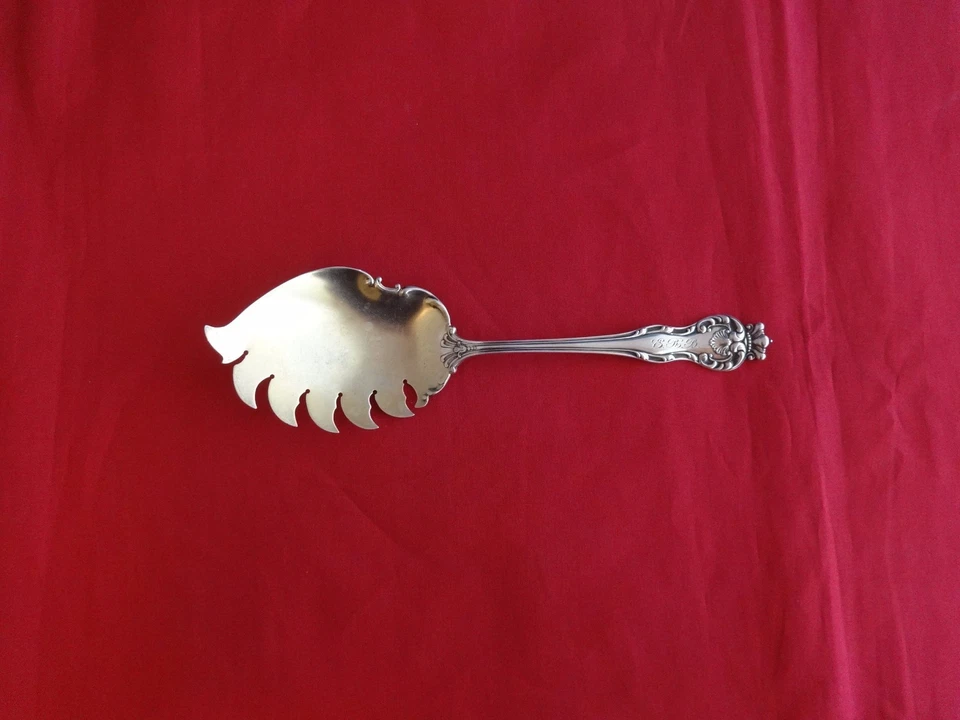Queen by Mount Vernon / Howard Sterling Silver Macaroni Server GW 9 3/8" - Изображение 1 из 1