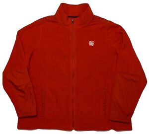 CHICK-FIL-A Oobe Team Style Full Zip Fleece Jacket Uniform Red 3XL