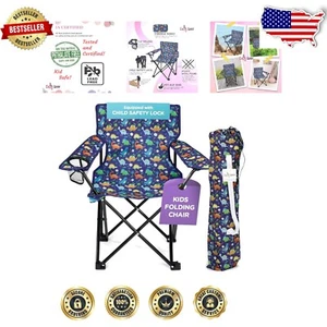 Lightweight Camping Chair for Children | Includes Safety Lock and Carry Bag - Picture 1 of 11