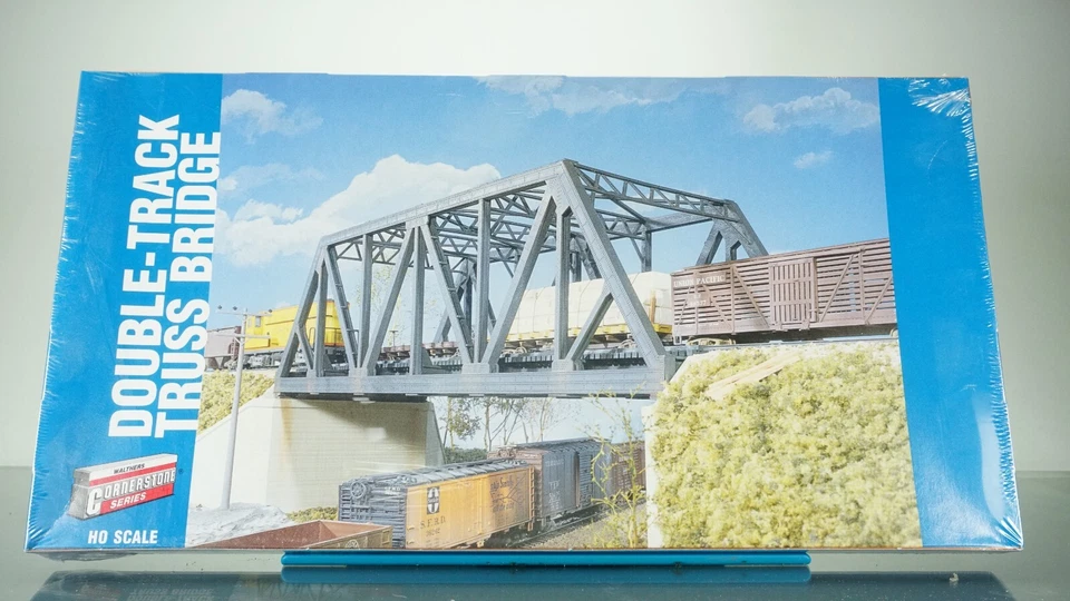 Walthers Cornerstone Double Track Truss Bridge Kit HO scale - Image 1 of 1