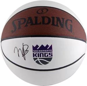 Marvin Bagley Fanatics Authentic Autographed Kings Logo White Panel Basketball - Picture 1 of 2