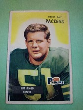 Jim Ringo 1955 Bowman #70 Rookie Card HOF VG