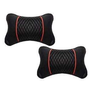 2pcs Auto For Seat Head Neck Rest Cushion Pad for Travel Safe and Comfortable - Picture 1 of 16
