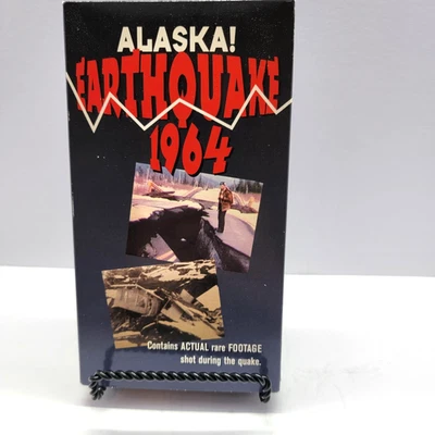 Alaska Earthquake 1964 VHS Documentary Rare Footage Shot During Historical Video - Image 1 of 4