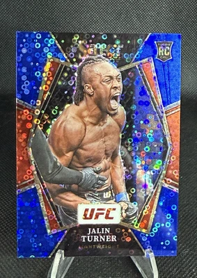 Джалин Тернер 2022 Panini Select UFC Premier Blue Disco Prizm /49 RC короткий тираж - Изображение 1 из 4