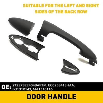 Exterior Door Handle For Mazda 2001-2006 Tribute Front&Rear LH/RH Side ABS Black Foto 1 de 4