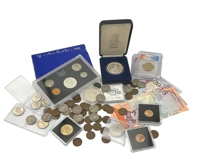 Collectible Junk Drawer, Proof Set, Coins, Silver! - Image 1 of 2