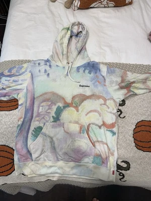 Supreme Landscape Hoodie Size Large - Image 1 of 4