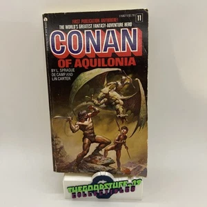 Conan of Aquilonia #11 L. Sprague De Camp, Lin Carter Ace Vintage Paperback 1977 - Imagen 1 de 4