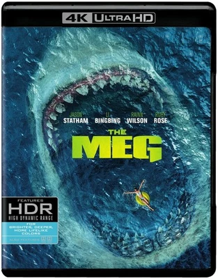 Meg, The (UHD/BD) (4K Ultra HD) (4K UHD Blu-ray) Jason Statham (US IMPORT) - Image 1 of 3