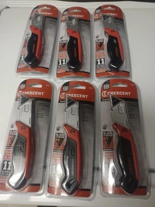 PACK de 6 cuchillos utilitarios de hoja plegable de cambio rápido de media luna con cuchillas CTKF2 - Imagen 1 de 4