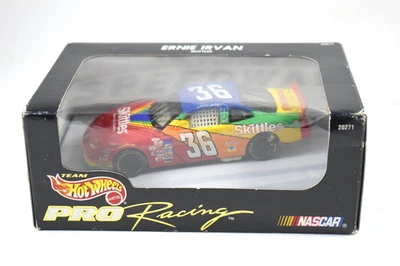 Ernie Irvan #36 Skittles 1998 Pontiac Hot Wheels Racing NASCAR 1/43 - Imagem 1 de 4