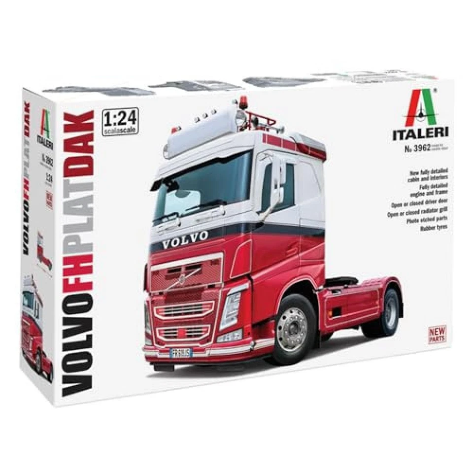 ITALERI 3962 1:24 Volvo FH Plat Dak - modellismo, kit, modellino, kit camion, ki - Immagine 1 di 3