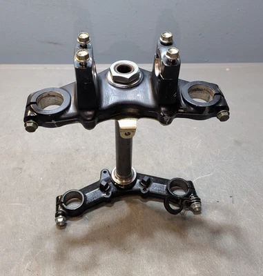 Abrazaderas de manillar horquilla triple abrazadera superior inferior Honda XR80R XR100R Foto 1 de 3