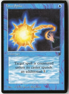 Force Spike Common Legends LP MTG - Image 1 of 2